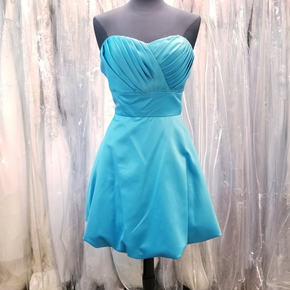 Vintage Turquoise Bubble Dress